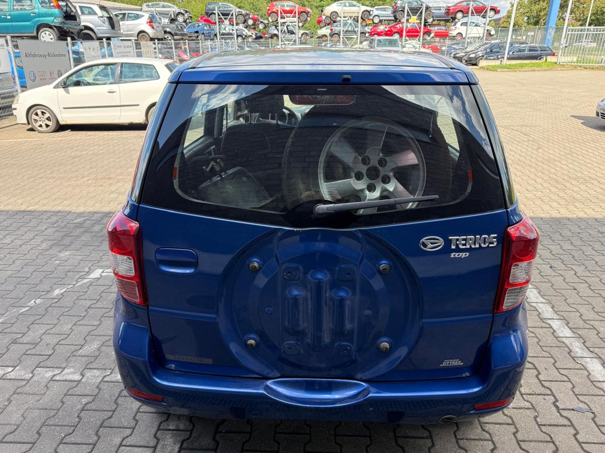 Daihatsu Terios II J2 original Heckklappe Hecktür B58 Blue Pearl Rohbau BJ07